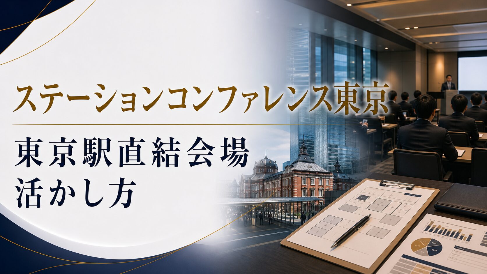 ステーションコンファレンス東京でイベント運営を依頼するなら？東京駅直結会場の活かし方