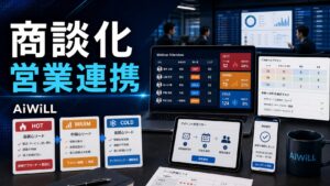 ウェビナー参加者の商談化と営業連携のアイキャッチ